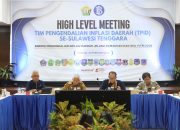 Wakili Gubernur, Sekda Sultra Pimpin High Level Meeting Pengendalian Inflasi