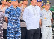 Wawali Kota Kendari Ikuti Apel Siaga Kamtibmas Dalam Rangka Wujudkan Situasi Aman dan Kondusif Selama Ramadan 1447 H
