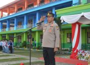 Subdit Bintibsos Ditbinmas Polda Sultra Gelar Program Go to School di Pesantren Ummushabri Kendari