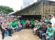 Dirlantas Polda Sultra Ajak Sahabat Ojol Kendari Dukung Kamseltibcarlantas Lewat Program Polantas Menyapa