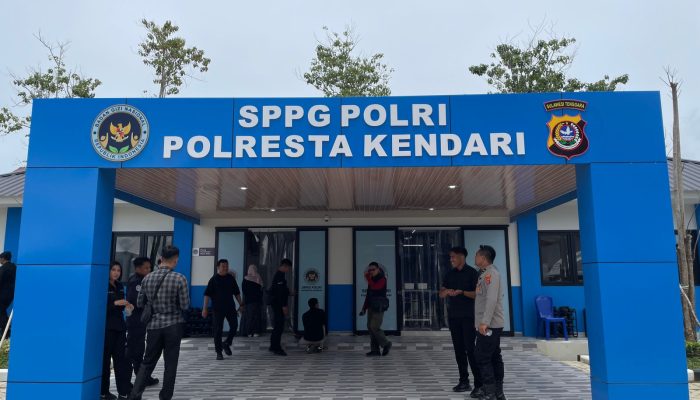 Dapur SPPG Polresta Kendari Resmi Diluncurkan, Target Layani 2.500 Penerima Manfaat