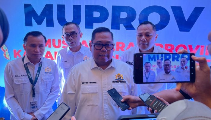 Musprov VIII Kembali Kukuhkan Anton Timbang sebagai Ketum Kadin Sultra