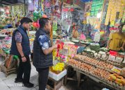 Tim Satgas Saber Polda Sultra Pantau Harga Bahan Pokok di Pasar Paddys Kendari, Stok Masih Stabil