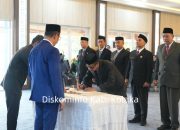 Bupati Kolaka Lantik Delapan Pimpinan Dinas, Berikut Nama-nama Pejabat Dilantik