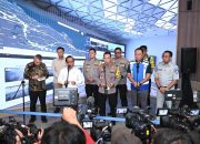 Jasa Raharja Perkuat Sinergi Pengamanan Arus Balik Idulfitri 2026 Lewat Pemantauan Bersama di Jasamarga Tollroad Command Center