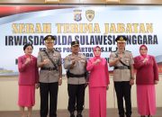 Kapolda Sultra Pimpin Sertijab Irwasda, Kombes Pol Hartoyo Mutasi ke Polda Sulawesi Selatan