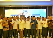 Kehadiran Wali Kota Kendari Warnai Pelantikan IKA-PMII Sultra
