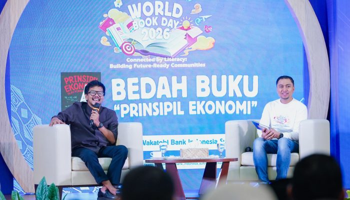 Bedah Buku Ferry Irwandi, BI Sultra Ajak Generasi Muda Pertajam Logika Ekonomi