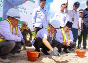 Pimpin Groundbreaking GOR UM Kendari, Gubernur Sultra Ajak Perguruan Tinggi Bersinergi Cetak SDM Berkarakter