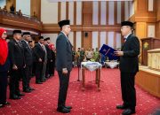 Gubernur Sultra Lantik 112 Pejabat Pemprov, Tekankan Integritas dan Pelayanan Publik