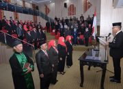 Penyegaran Birokrasi, Sekda Lantik 53 Pejabat di Lingkungan Pemkot Kendari