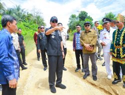 Gubernur Sultra Tinjau Ruas Jalan Rusak di Lalembuu Konsel