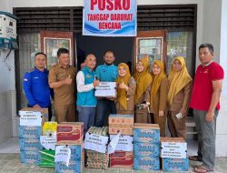 Peduli Sesama, Diskominfo Kendari Salurkan Bantuan Kemanusiaan untuk Korban Banjir