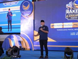 Wakil Wali Kota Kendari Paparkan Esensi Kepemimpinan di Rakerwil dan Sekolah Legislatif NasDem Sultra