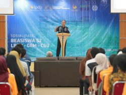 Buka Sosialisasi Beasiswa LPDP-CSU Tiongkok, Gubernur Sultra: SDM Unggul Lebih Utama dari Sumber Daya Alam