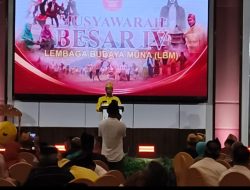 Tokoh dan Kepala Daerah Muna-Muna Barat Hadiri Mubes V LBM di Kendari