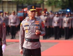 Kapolda Sultra Pimpin Welcome Parade, Tekankan Soliditas dan Semangat Pengabdian Personel
