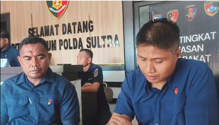 Polda Sultra Tegaskan Penahanan Tiga Warga Routa Bukan Kriminalisasi, Polisi Kantongi Bukti Video Pengrusakan