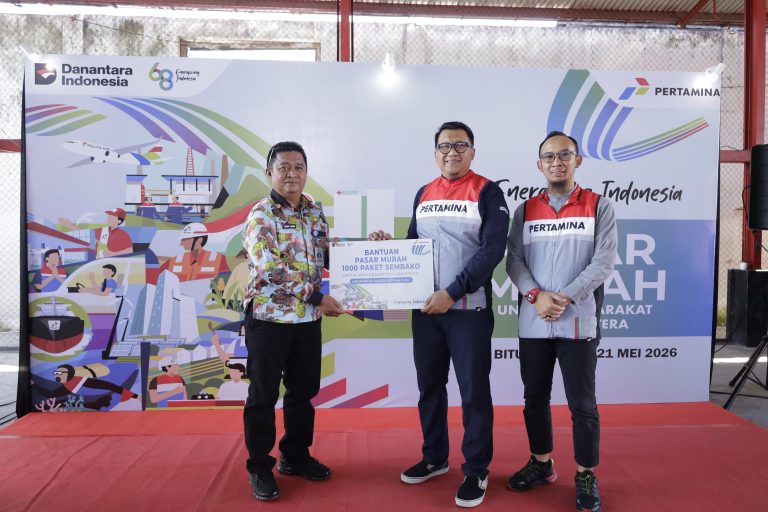 Pertamina Patra Niaga Regional Sulawesi Salurkan 1.000 Paket Sembako untuk Masyarakat Pra Sejahtera di Kecamatan Maesa Bitung