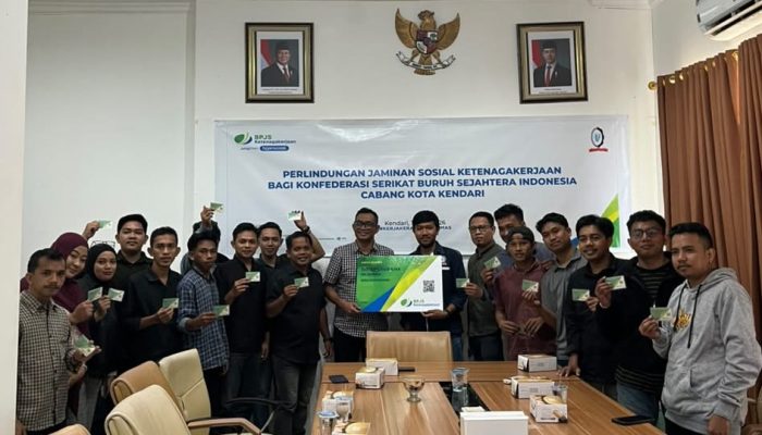 Kolaborasi BPJS Ketenagakerjaan dan KSBSI Kendari, Lindungi Pekerja dari Risiko Kerja
