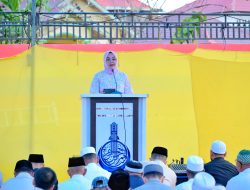 Salat Idul Adha di Lapangan Torada, Wali Kota Kendari Ajak Warga Perkuat Kepedulian Sosial