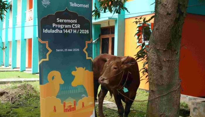Lewat Pendanaan Kolektif Karyawan, Telkomsel Salurkan Ratusan Hewan Kurban Lintas Provinsi