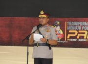 Irjen Didik Agung Widjanarko Sampaikan Salam Perpisahan kepada Personel Polda Sultra