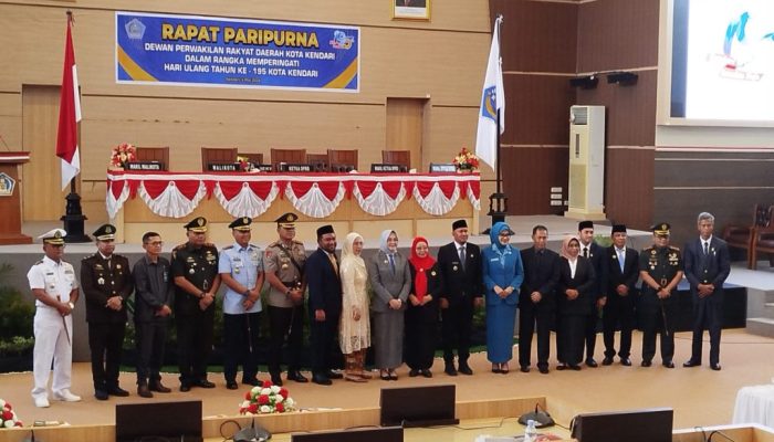 Sinergi Pembangunan di Rapat Paripurna HUT ke-195 Kendari