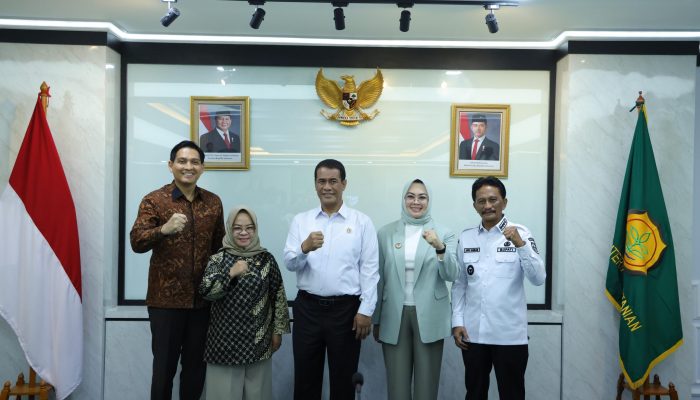 Wali Kota Kendari Bahas Program Ketahanan Pangan dengan Menteri Pertanian