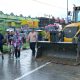 Wali Kota Kendari turun memantau kondisi banjir di wilayah kota.
