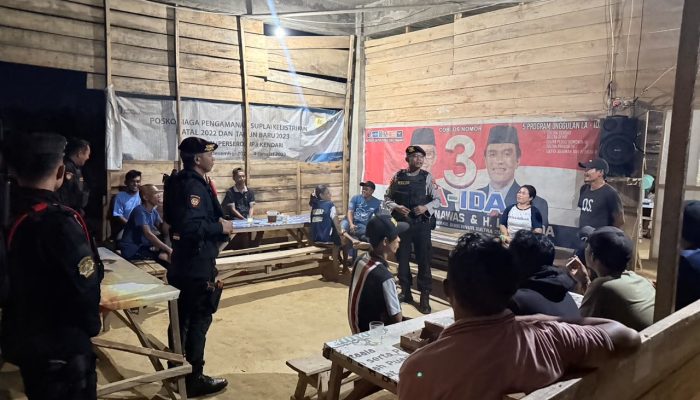 Patroli Pekat Anoa 2026, Ditsamapta Polda Sultra Amankan 45 Liter Miras Tradisional di Kendari