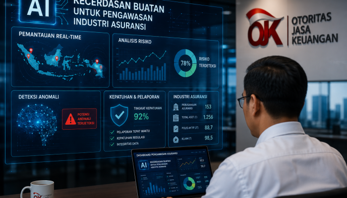Adopsi Aturan Global, OJK Bakal Gunakan Kecerdasan Buatan Guna Awasi Industri Asuransi