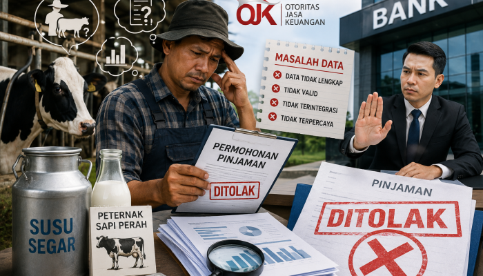 Pengajuan Pinjaman Peternak Sapi Perah Kerap Ditolak Bank, OJK Sebut Masalah Data Jadi Biang Keladi