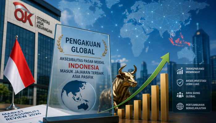 Pasar Modal Indonesia Raih Pengakuan Global, OJK Sebut Aksesibilitas Masuk Jajaran Terbaik Asia Pasifik