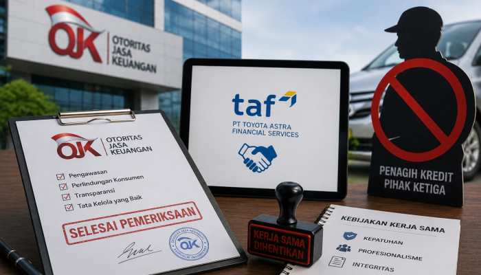 Usai Diperiksa OJK, TAFS Hentikan Kerja Sama dengan Pihak Ketiga Penagih Kredit Bermasalah