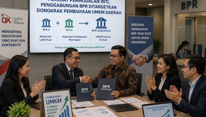 Perkuat Permodalan Inti, Penggabungan BPR Ditargetkan Dongkrak Pembiayaan UMKM Daerah