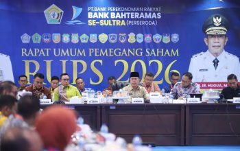 Buka RUPS, Gubernur Sultra Kuatkan Daya Saing BPR Bahteramas