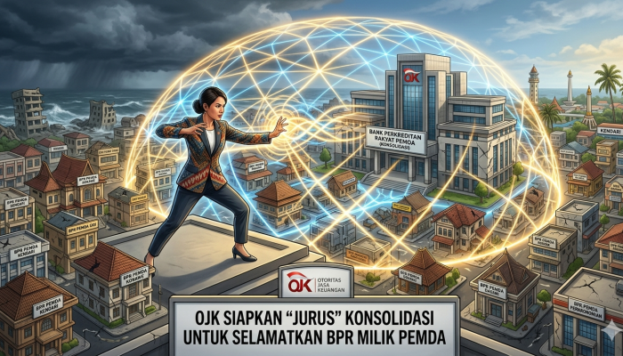 OJK Siapkan “Jurus” Konsolidasi untuk Selamatkan BPR Milik Pemda