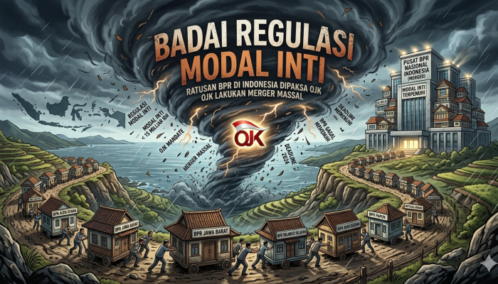 Badai Regulasi Modal Inti, OJK Dorong Ratusan BPR Lakukan Merger Massal