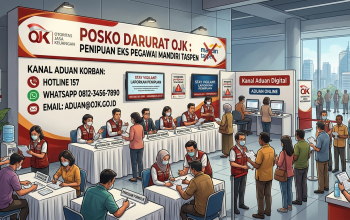 OJK Buka Posko Darurat dan Kanal Aduan Korban Penipuan Eks Pegawai Mandiri Taspen