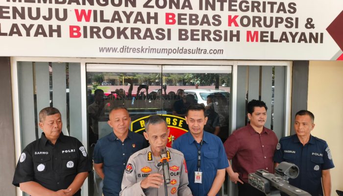 Respons Cepat, Polda Sultra Amankan 9 Pelaku Pengeroyokan di Kawasan Tugu Religi Kendari