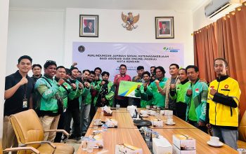 BPJS Ketenagakerjaan Gandeng Ojol di Kendari, Lindungi Pekerja Jalanan dari Risiko Kecelakaan
