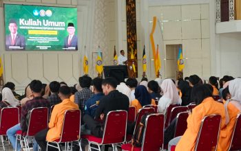 Mentan Amran Sulaiman Beri Kuliah Umum di UHO: “Kalau Nda Jadi Menteri, Siap Mengajar Gratis”