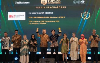 PT DSSP Power Kendari Raih TOP CSR Awards 2026 Bintang 5, Tertinggi Se-Nasional