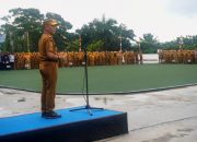 Sekda Kendari Tegaskan Penertiban Bangunan Liar dan Disiplin ASN dalam Apel Gabungan