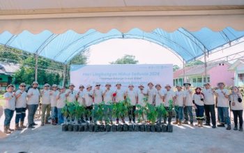 Peringati HLH 2026, PT Vale Indonesia IGP Pomalaa Tanam Puluhan Pohon Bersama Stakeholder di SMKN 9 Kolaka
