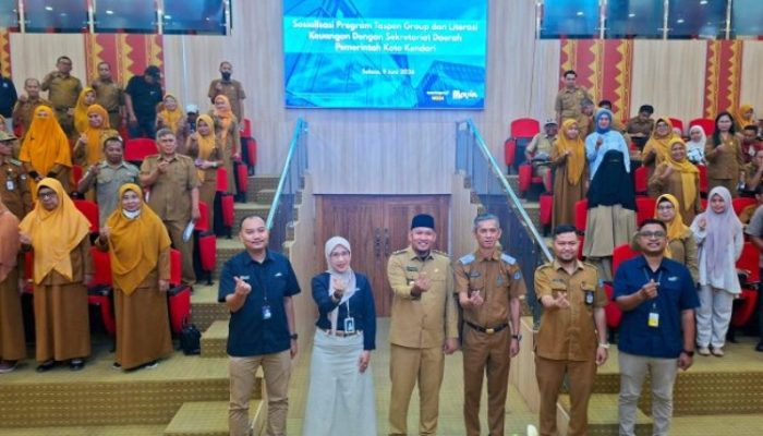 Digitalisasi Permudah Akses Hak Pensiun, Wawali Sudirman Apresiasi Taspen
