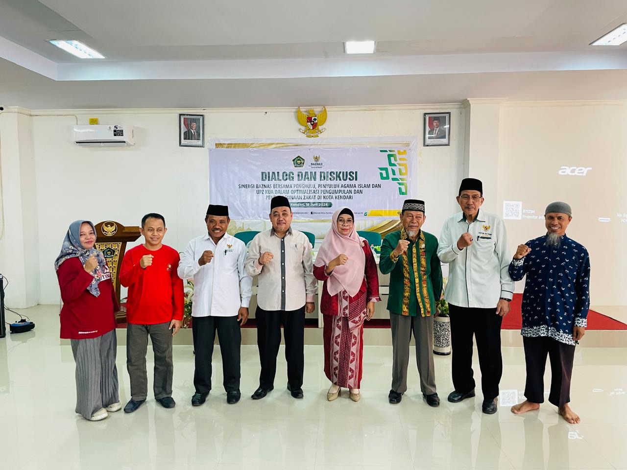 Baznas Kendari mengadakan dialog dan diskusi untuk optimalisasi zakat.