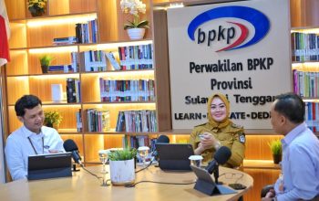 Wali Kota Kendari suarakan pentingnya memimpin dengan integritas di BPKP Sultra.