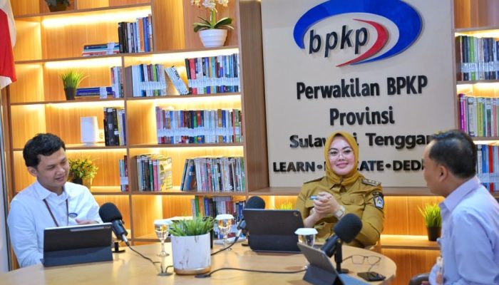 Diskusi Podcast BPKP Sultra Soroti Integritas Pemimpin oleh Wali Kota Kendari